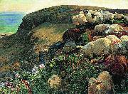 William Holman Hunt Unsere englische Kuste Sweden oil painting artist